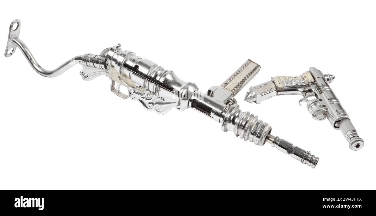 Centrefire submachine gun from the film 'The League of Extraordinary Gentlemen', 2003 Stock Photo