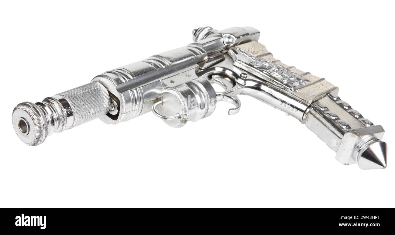 Centrefire self-loading pistol from film: 'The League of Extraordinary Gentlemen' Stock Photo