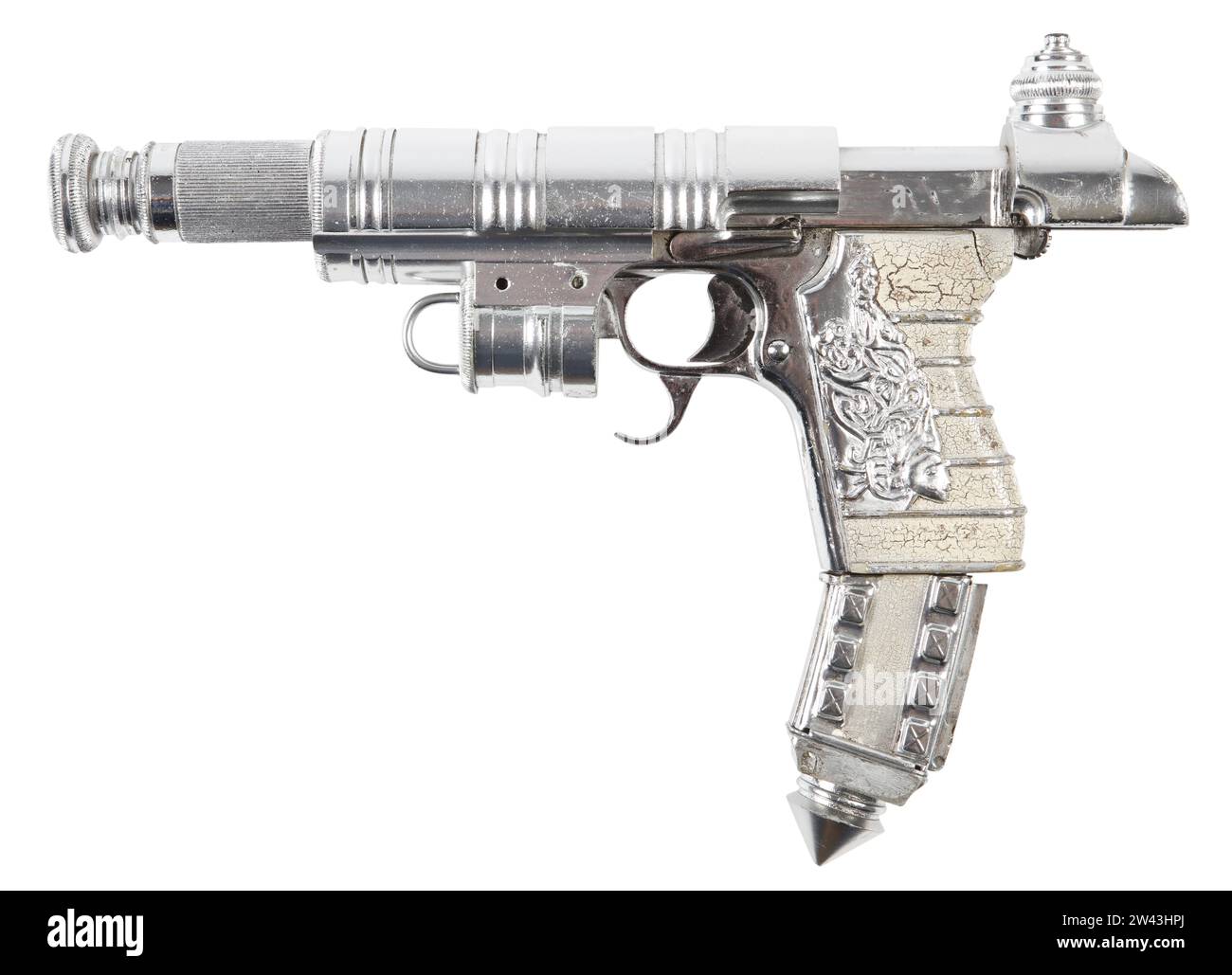 Centrefire self-loading pistol from the film 'The League of Extraordinary Gentlemen', 2003 Stock Photo
