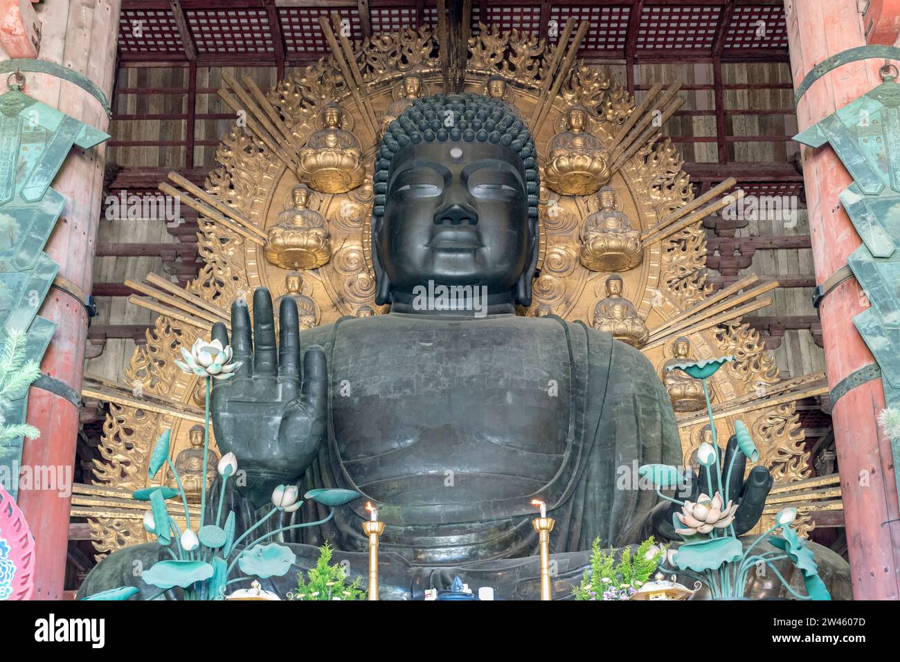 The world's largest bronze statue of the bronze statue of the Buddha