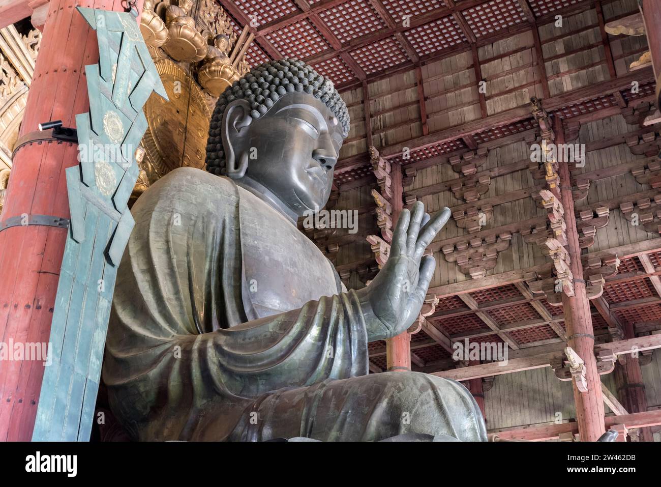 The world's largest bronze statue of the bronze statue of the Buddha