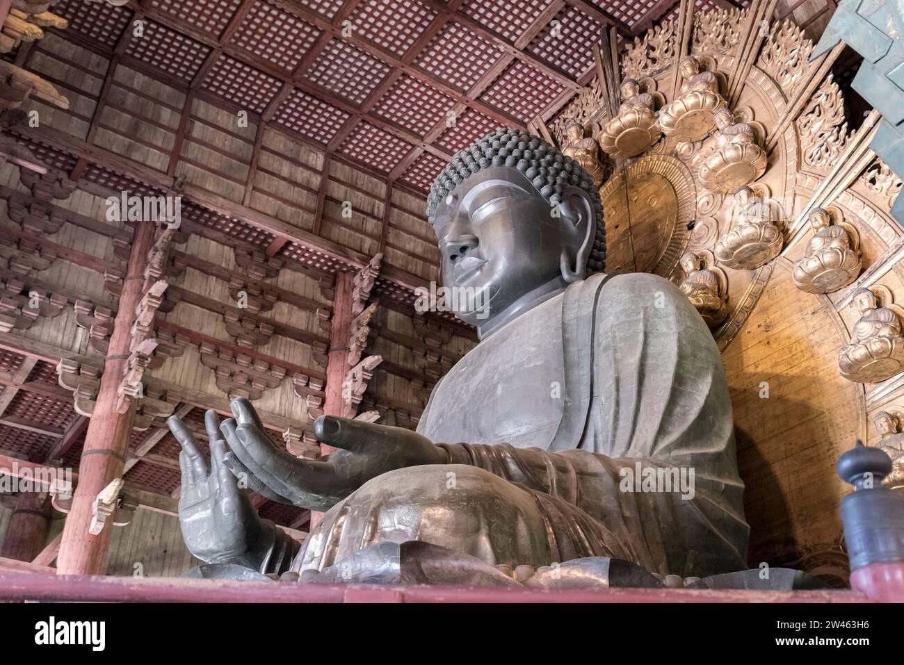 The world's largest bronze statue of the bronze statue of the Buddha