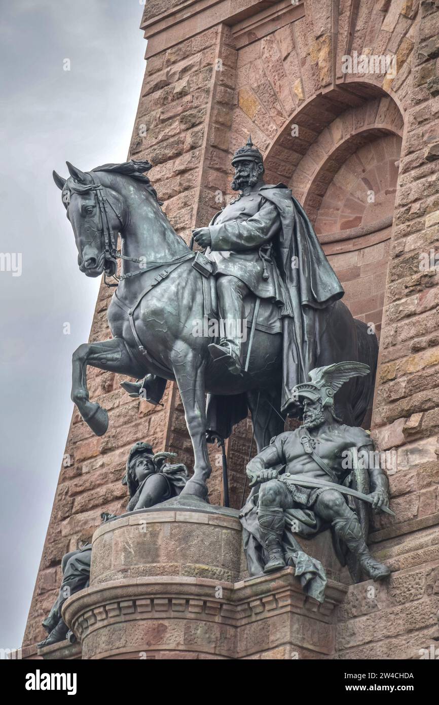 Reiterdenkmal Kaiser Wilhelm I., KyffhäuserDenkmal, Thüringen