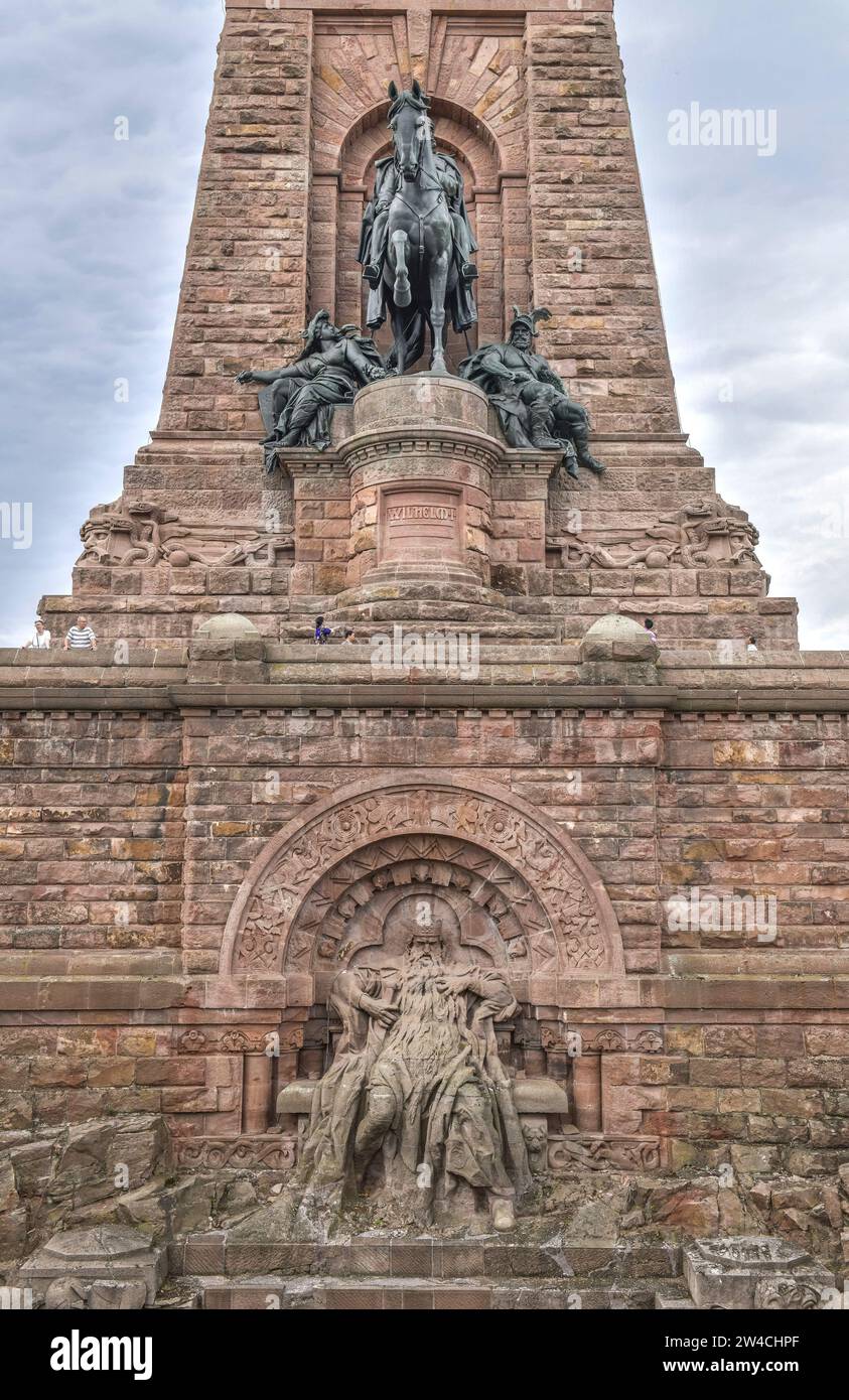 Reiterdenkmal Kaiser Wilhelm I., KyffhäuserDenkmal, Thüringen