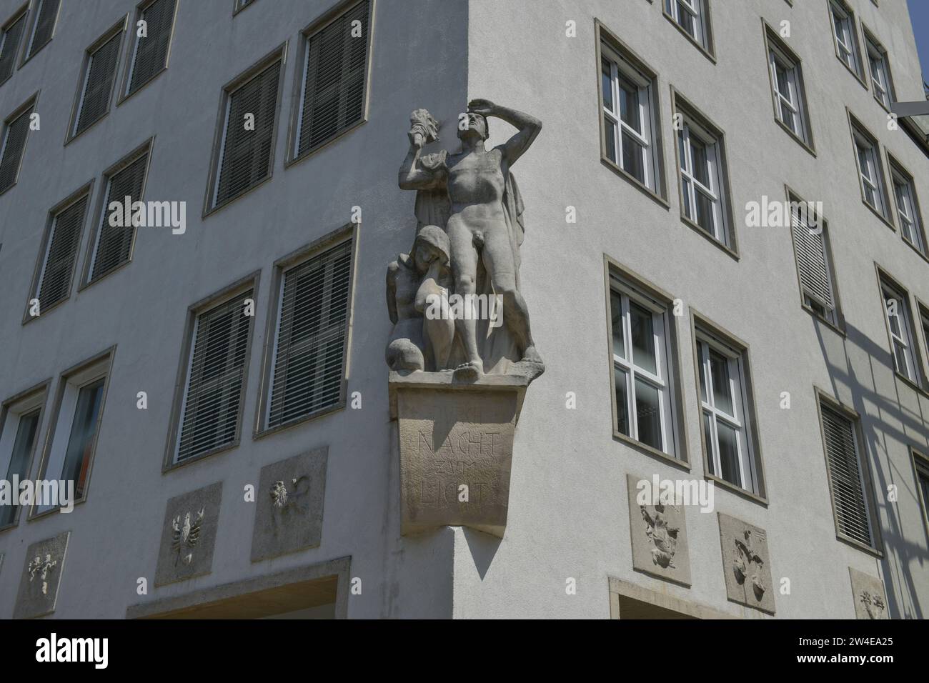 Ernst-Abbe-Hochhaus, Carl-Zeiß-Straße, Jena, Thüringen, Deutschland ...