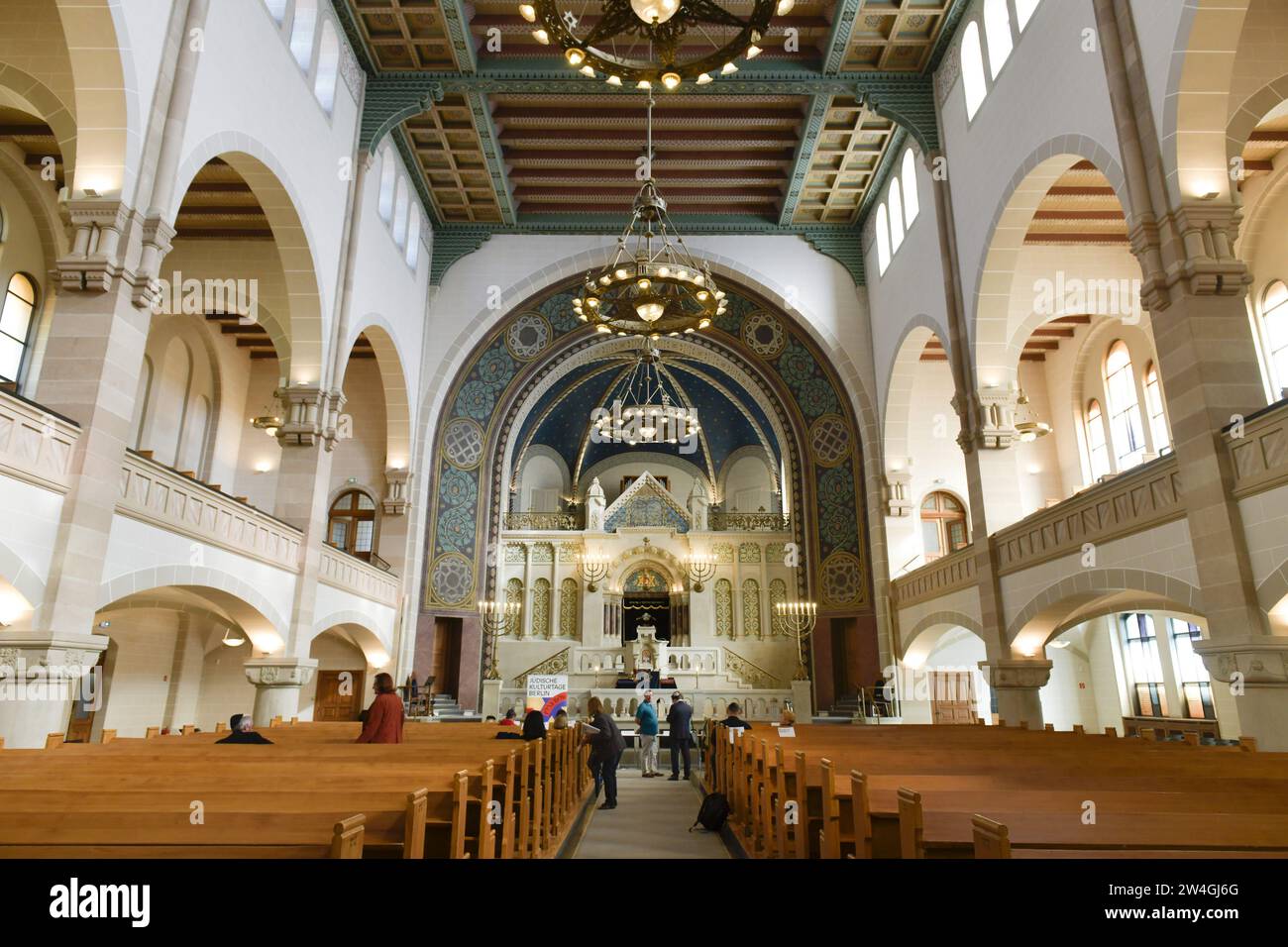 Synagoge, Rykestrasse, Prenzlauer Berg, Pankow, Berlin, Deutschland