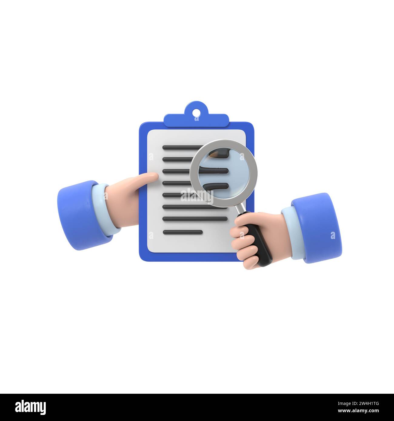 Business concept contract inspection,hands holding the contract and ...