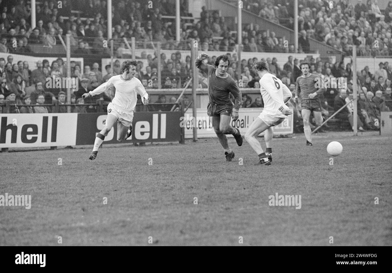 The Hague against Utrecht 1-1, game moment ca. December 17, 1972 Stock Photo