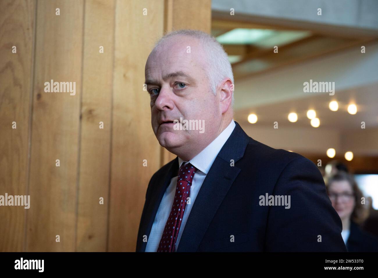 Edinburgh, Scotland, UK. 21st Dec, 2023. PICTURED Mark Russell MSP
