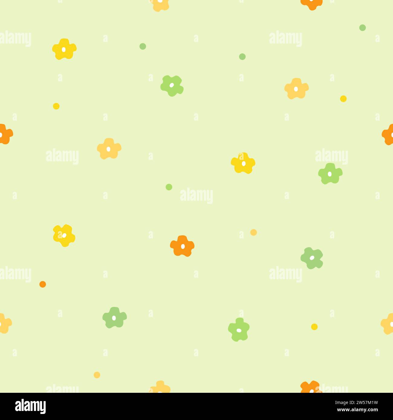 Simple floral seamless pattern texture background Stock Vector