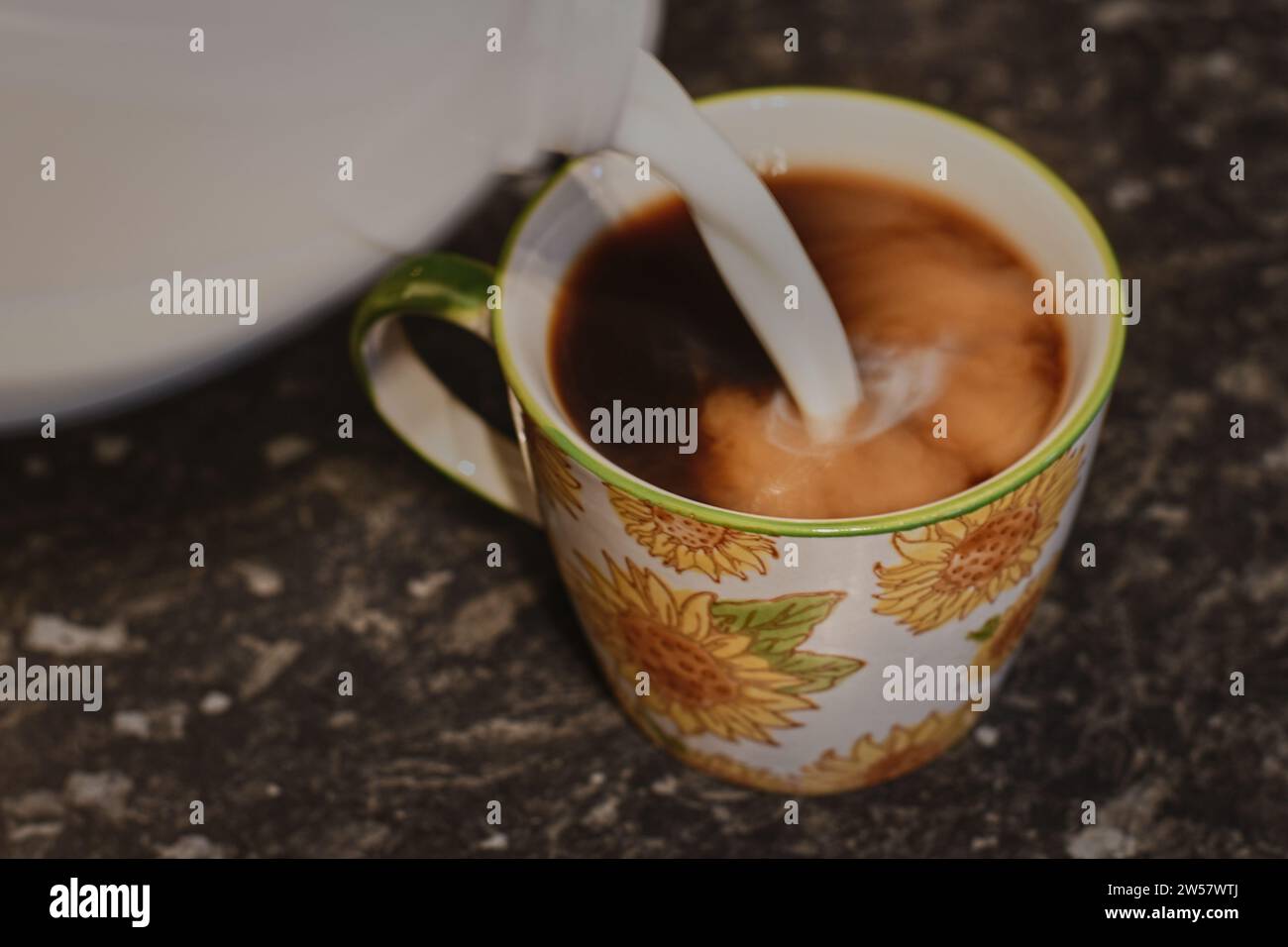 Creamy Coffee With Milk Stock Photo Alamy creamy-coffee-with-milk-stock-photo-alamy
