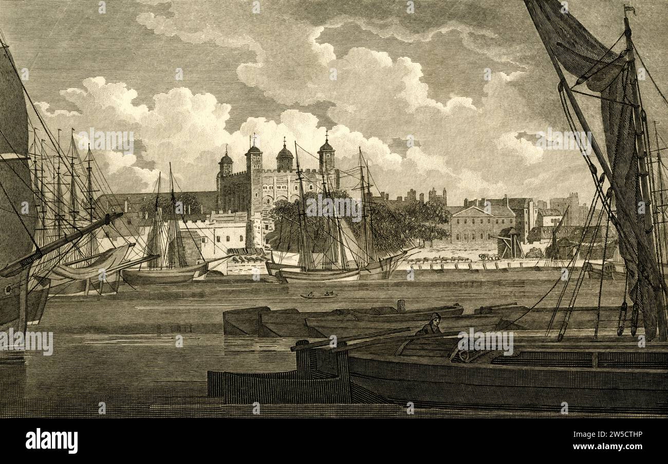 London 18th century thames hi-res stock photography and images - Alamy