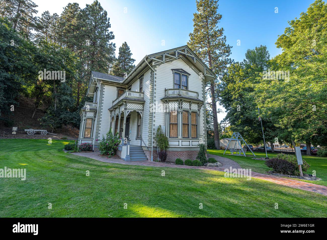 The Historic Perkins House in Colfax, WA Stock Photo Alamy