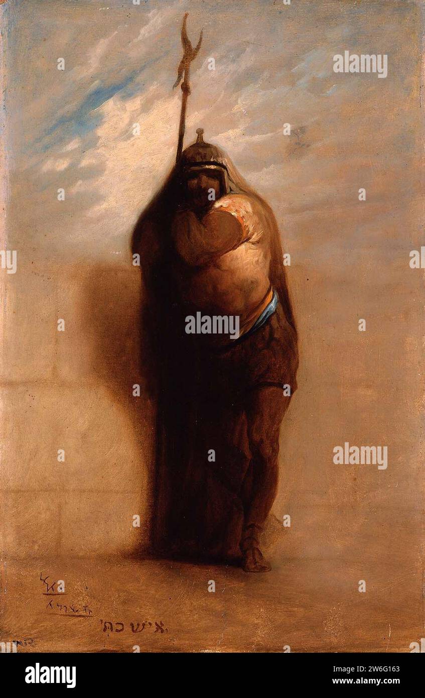 William Rimmer - The Sentinel Stock Photo - Alamy