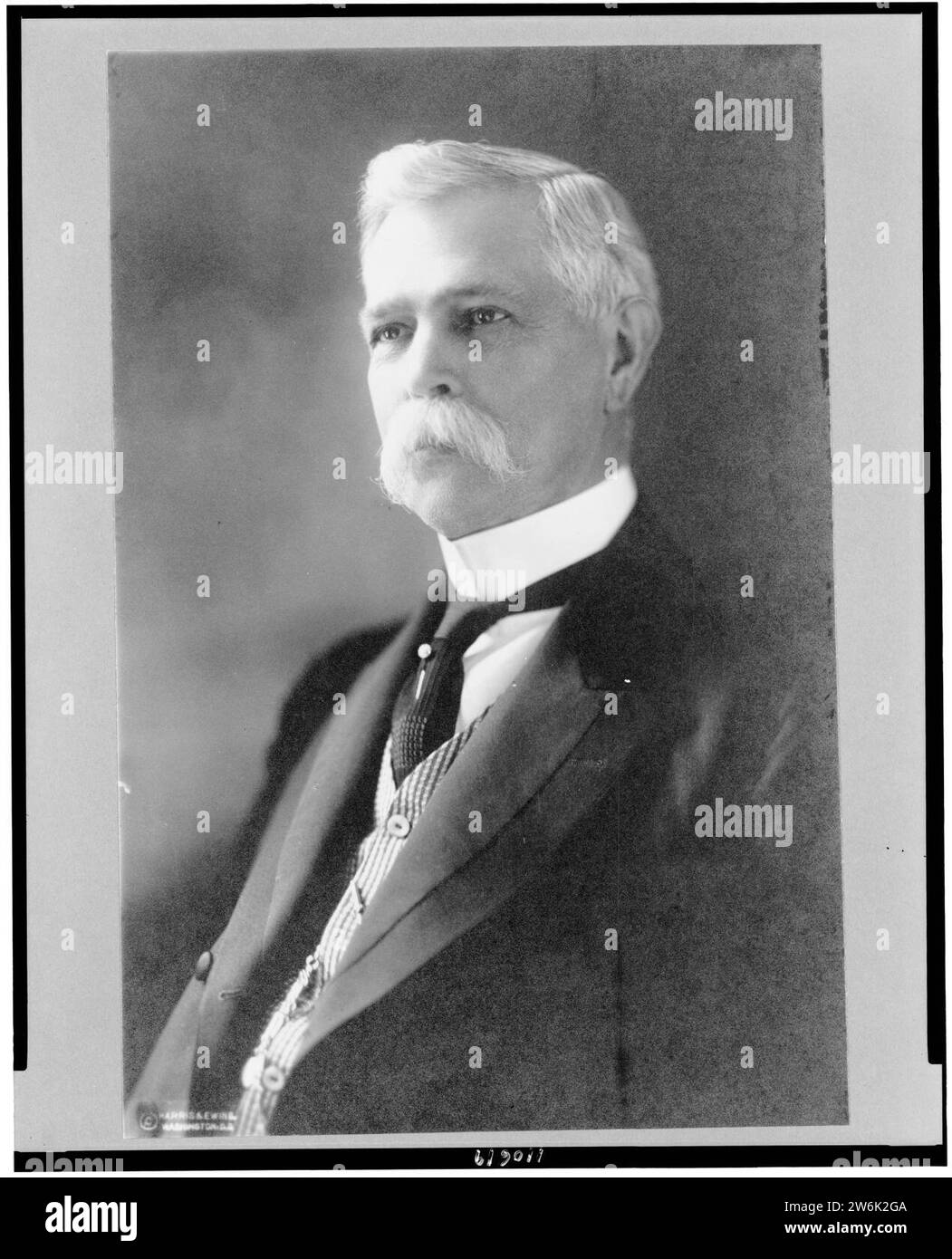 William Stanley West, halflength portrait, facing left Stock Photo Alamy
