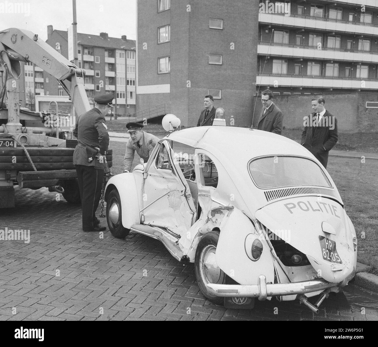 1960s police wreck Black and White Stock Photos & Images Alamy