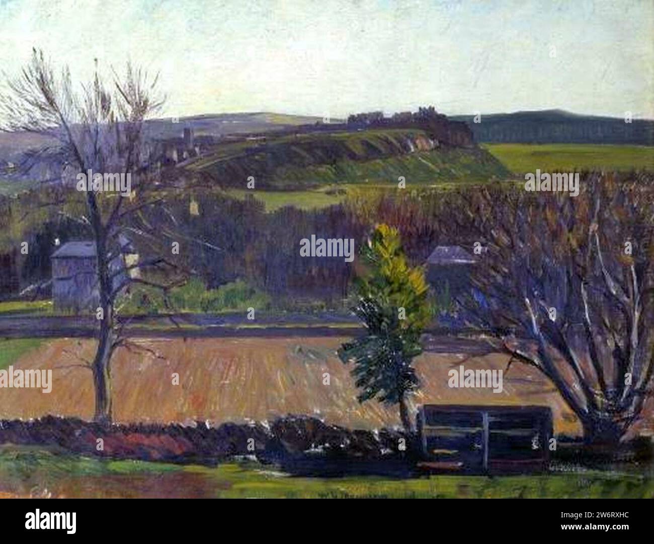 William York MacGregor The Carse Of Stirling Stock Photo Alamy