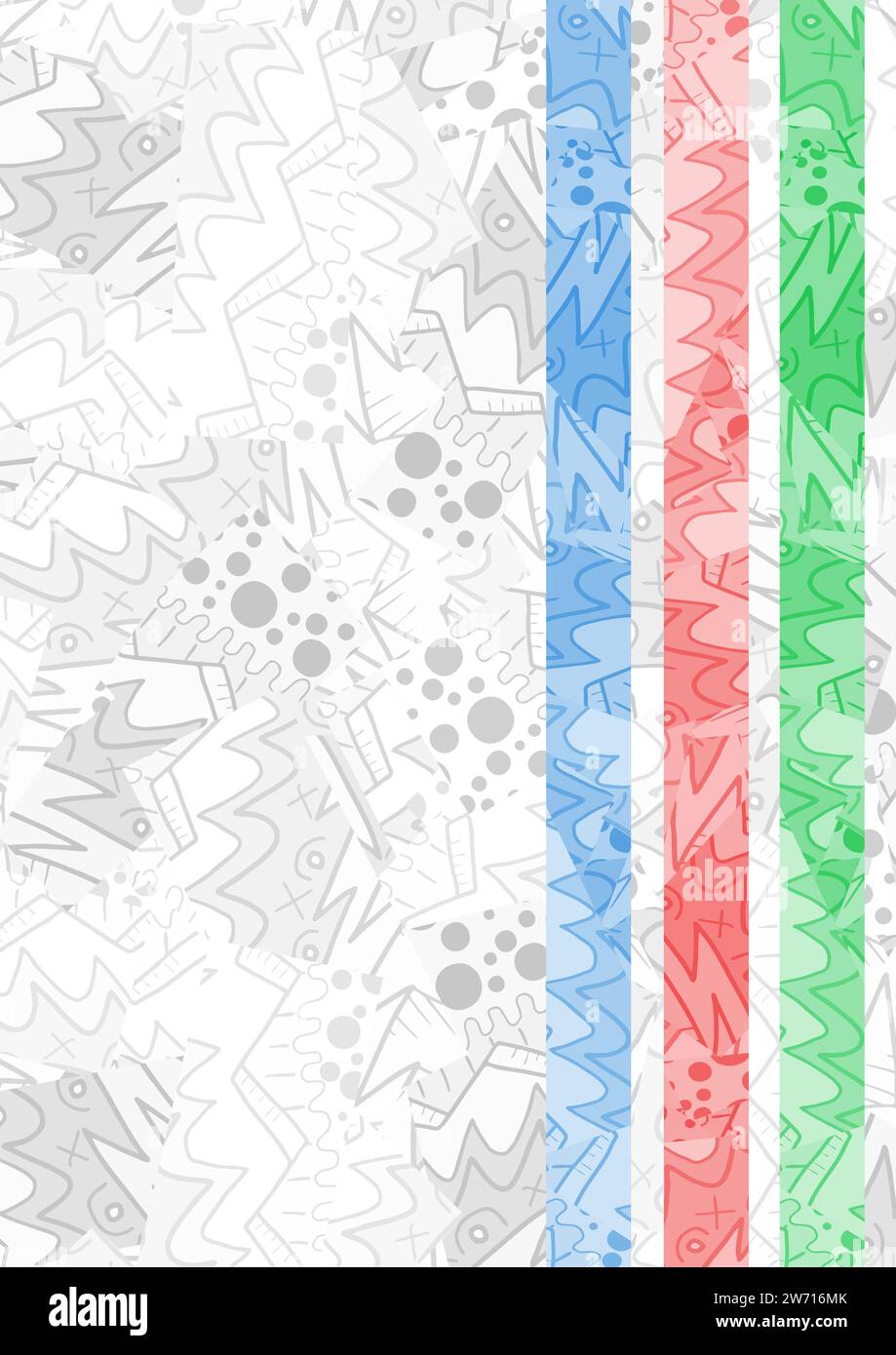 Color modern cover Stock Vector