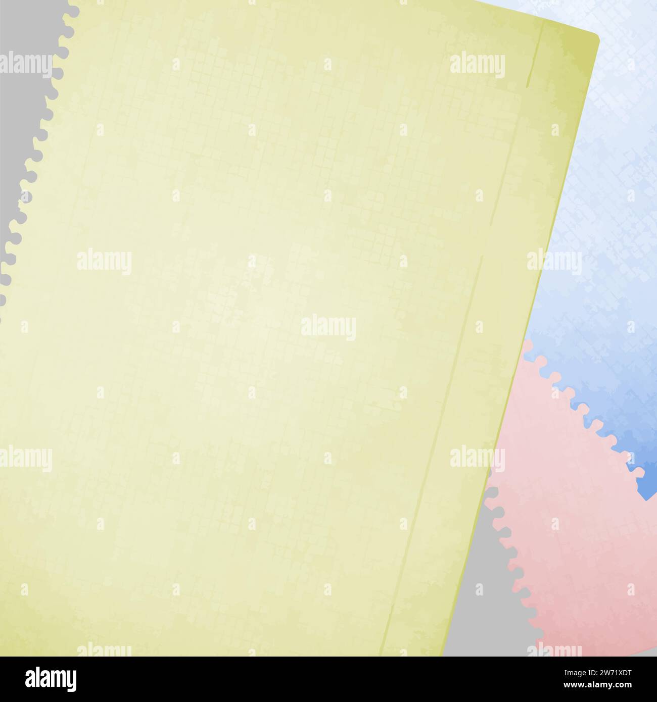 Color paper Stock Vector
