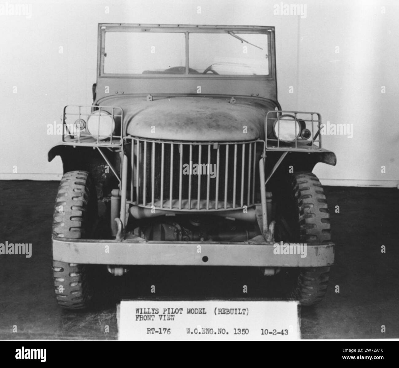 Willys Quad – Round front hood and grille started like Bantam's pilot ...