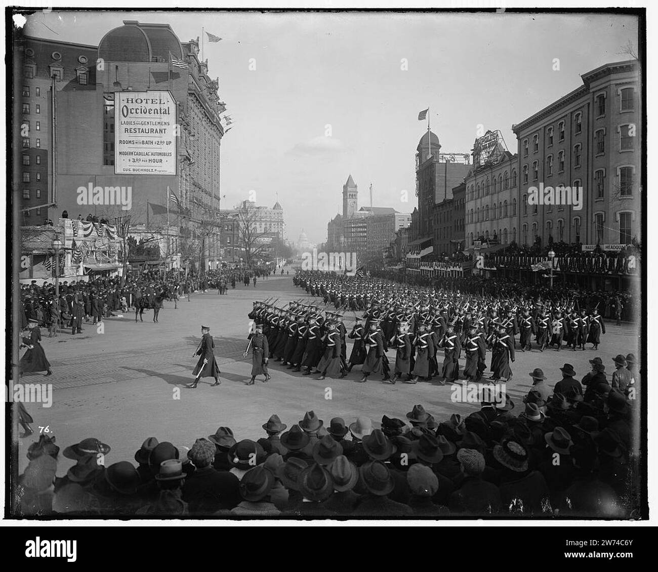 Wilson Offical Inauguration WILSON INAUGURAL PARADE Stock Photo - Alamy