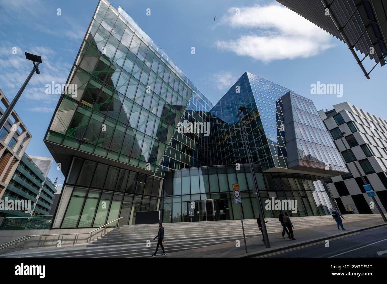 09.06.2023, Ireland, Dublin, County Dublin - South Docklands, 4 Grand Canal  Square, upmarket office property, headquarters of Meta Platforms Ireland L  Stock Photo - Alamy
