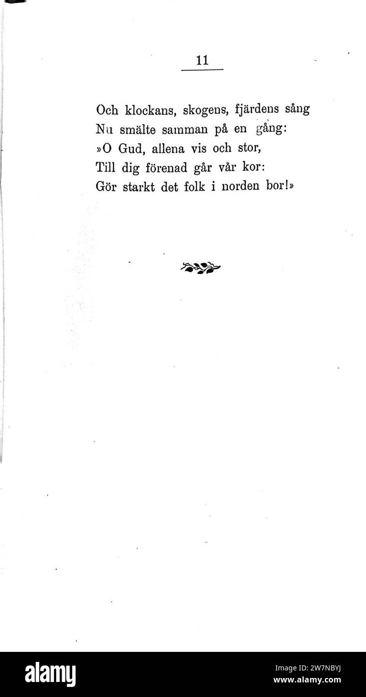 Wirsen,Visorromanserochballader019. Stock Photo