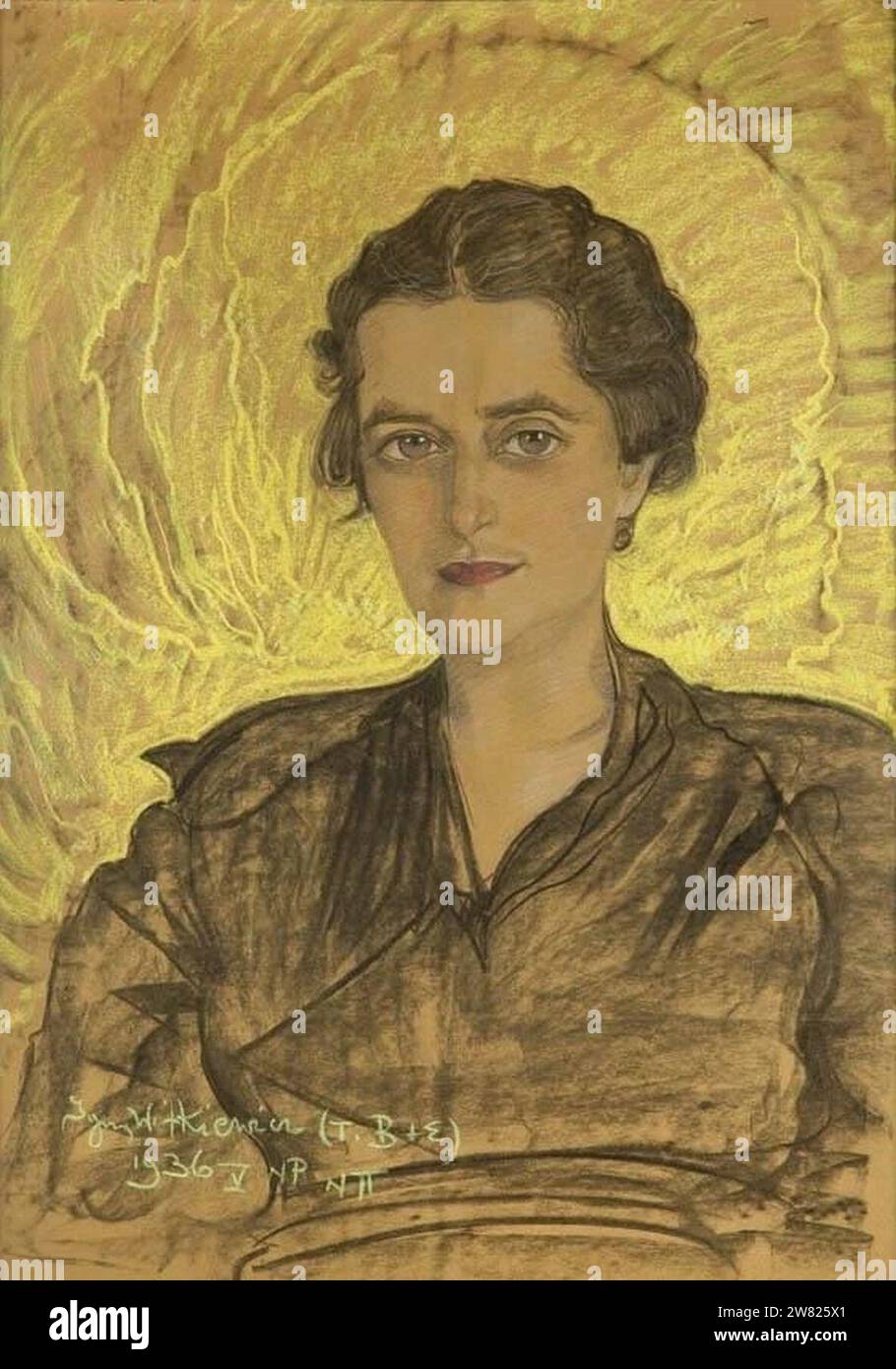 witkacy-portrait-michalina-filippi-1936-stock-photo-alamy