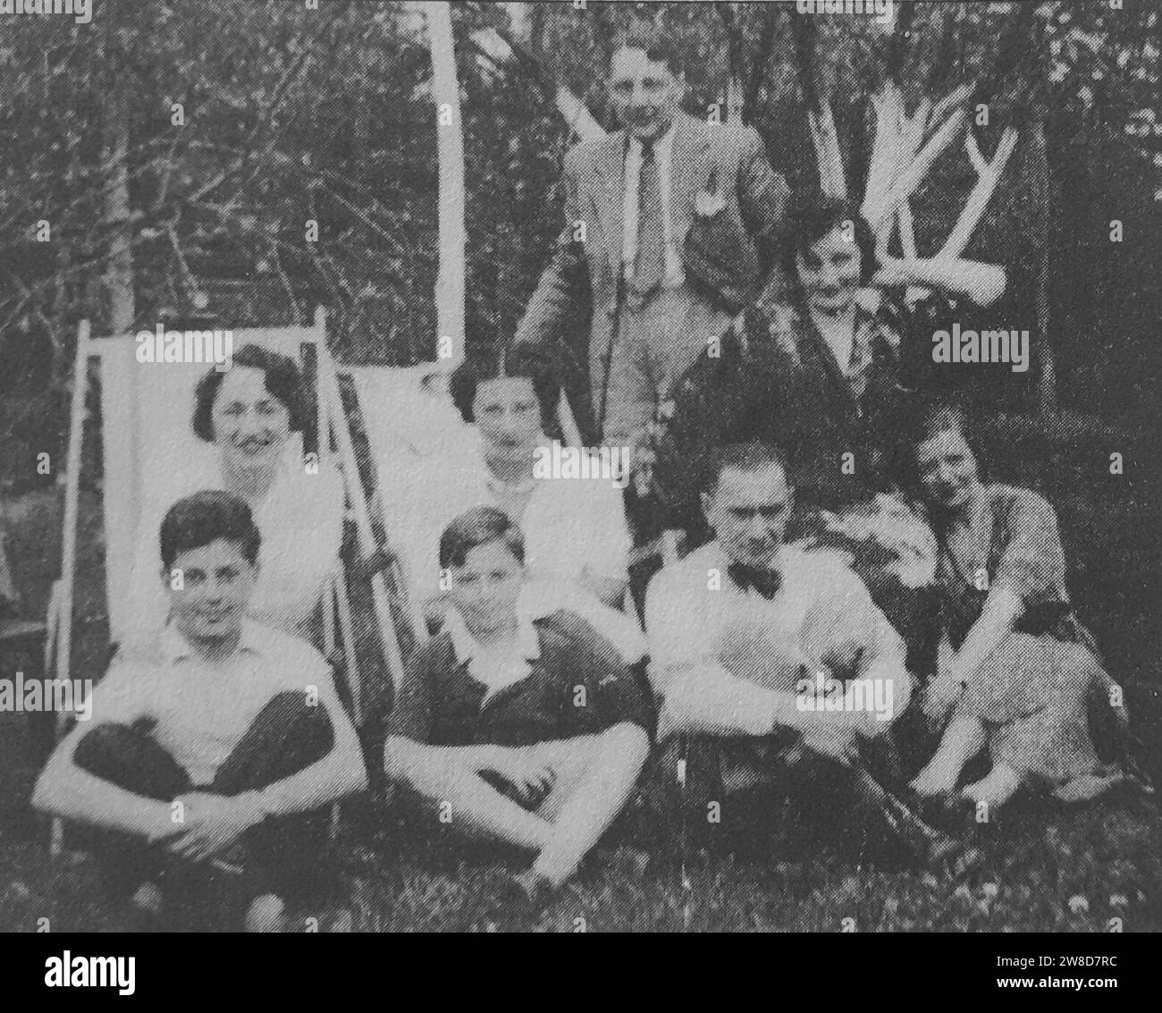 Witold, Roman, Juliusz, Anna Bardach (Rawa Ruska, 1938 Stock Photo - Alamy