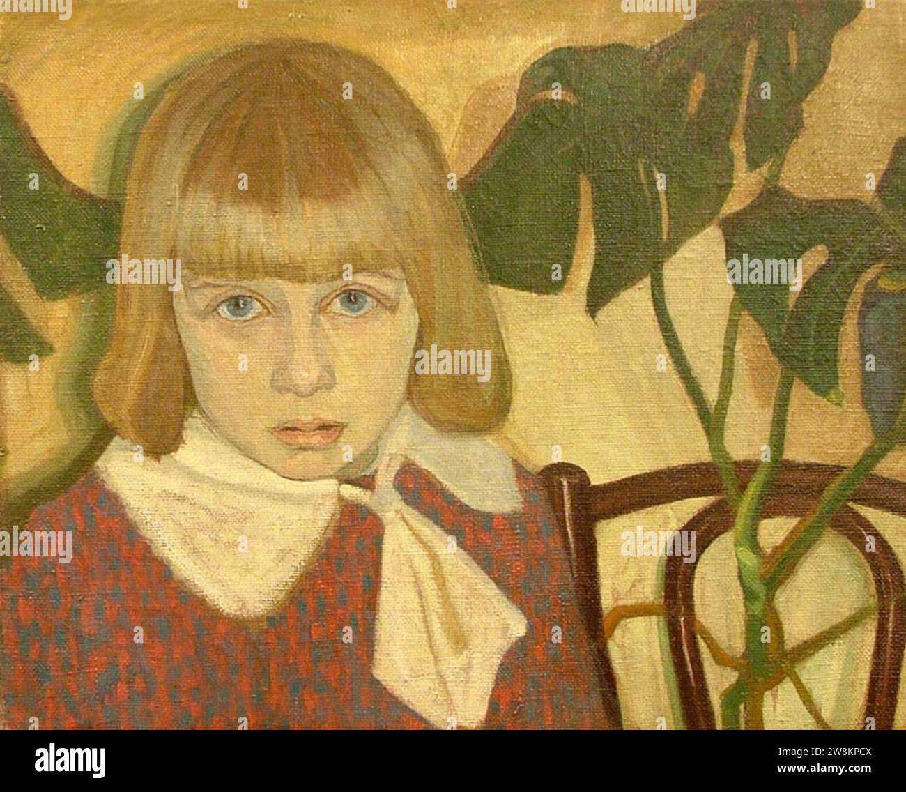 Wladyslaw-slewinski-dziewczynka. Stock Photo