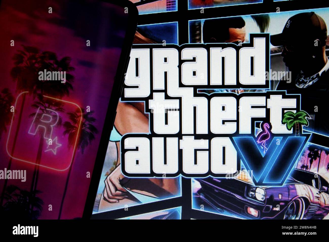 December 21, 2023: An 18-year-old hacker who leaked clips of a forthcoming Grand Theft Auto (GTA) game has been sentenced to an indefinite hospital order. Arion Kurtaj from Oxford, who is autistic, was a key member of international gang Lapsus$. The gang's attacks on tech giants including Uber, Nvidia and Rockstar Games cost the firms nearly $10m. He will remain at a secure hospital for life unless doctors deem him no longer a danger. FILE: December 7, 2023: Indonesia: Rockstar Games Grand Theft Auto VI (GTA VI) which is planned to be released in 2025. (Credit Image: © Angga Budhiyanto/ZUMA Pr Stock Photo