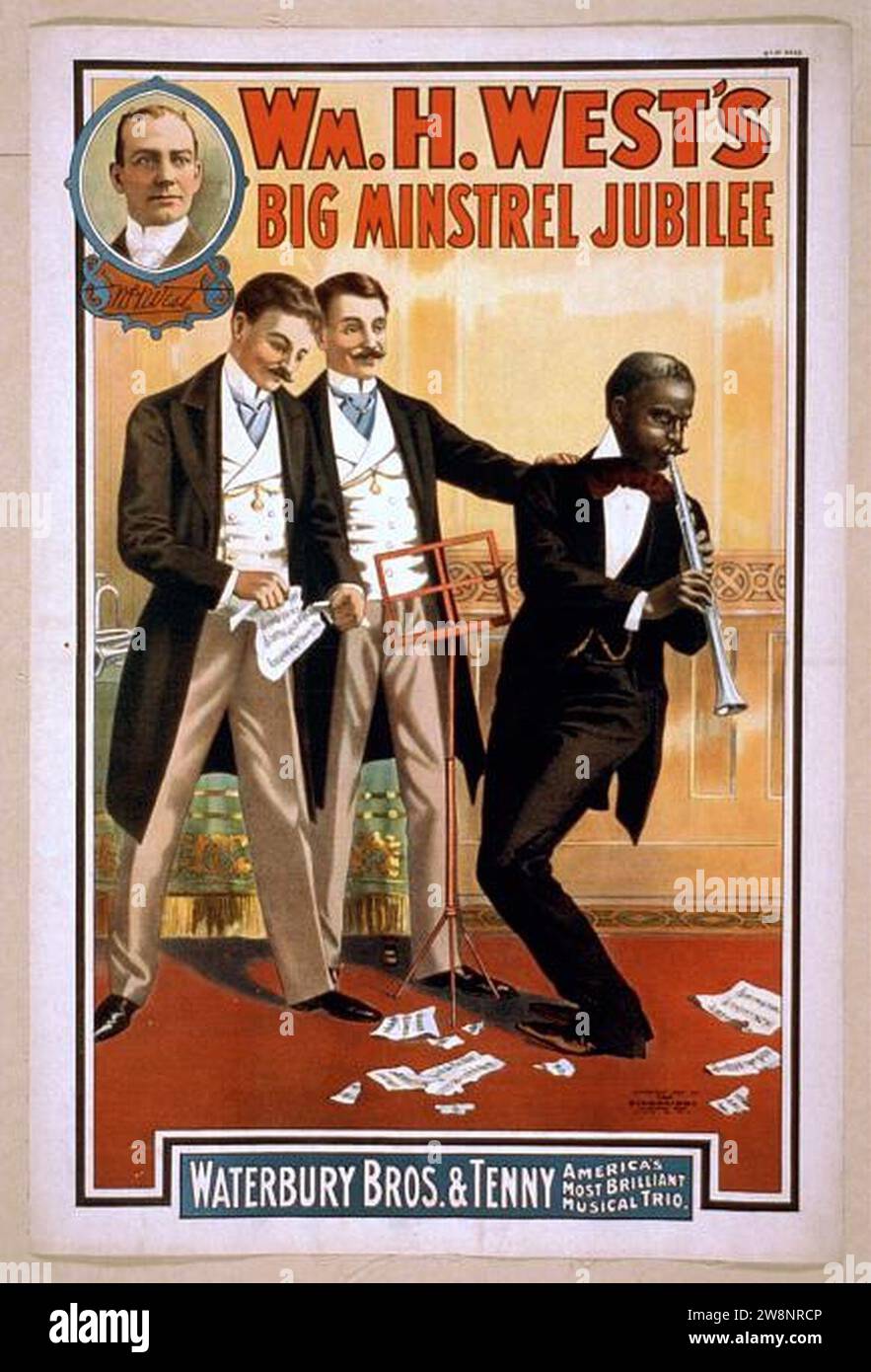 Wm H West #39 s Big Minstrel Jubilee Stock Photo Alamy Wm H West #39 s Big Minstrel Jubilee Stock Photo Alamy