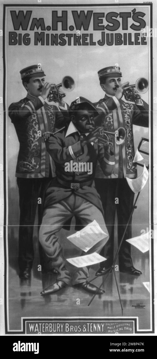 Big minstrel jubilee Black and White Stock Photos & Images Alamy
