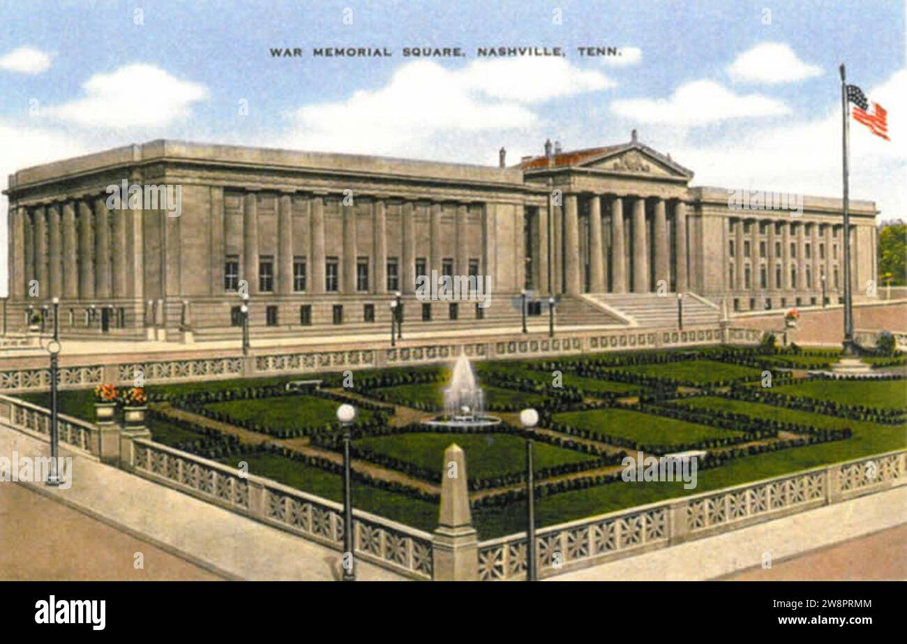 WMA Square postcard. Stock Photo