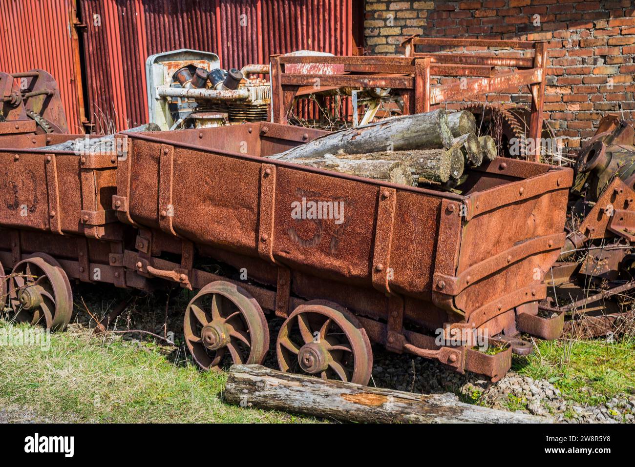 Big Pit, Coal Mine Museum, Blaenavon, Wales, UK Stock Photo