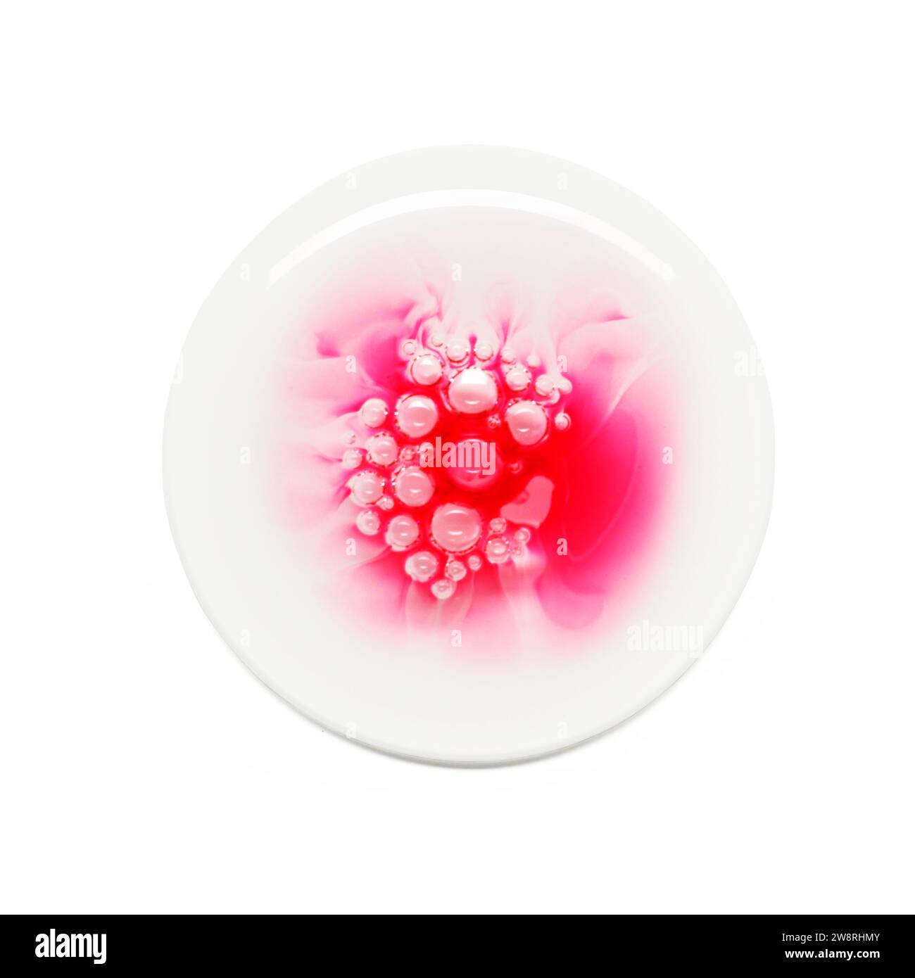 Drop red cosmetic oil Cut Out Stock Images Pictures Alamy