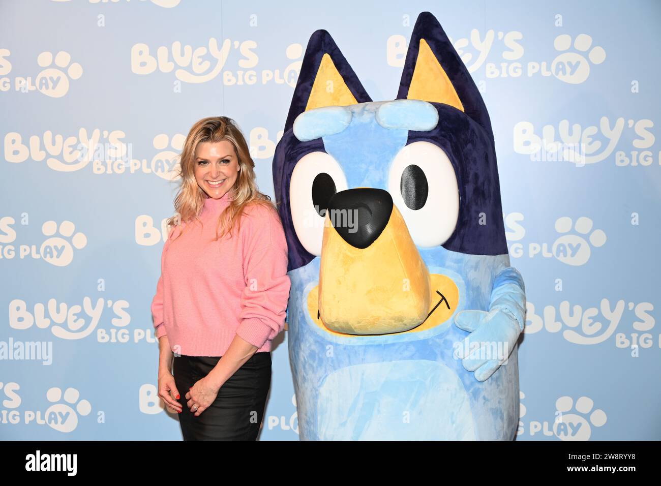 London, UK. 21th December 2023. Anna Williamson attends Gala Performance Bluey's Big Play at Southbank Centre’s Royal Festival Hall, London, UK. Stock Photo