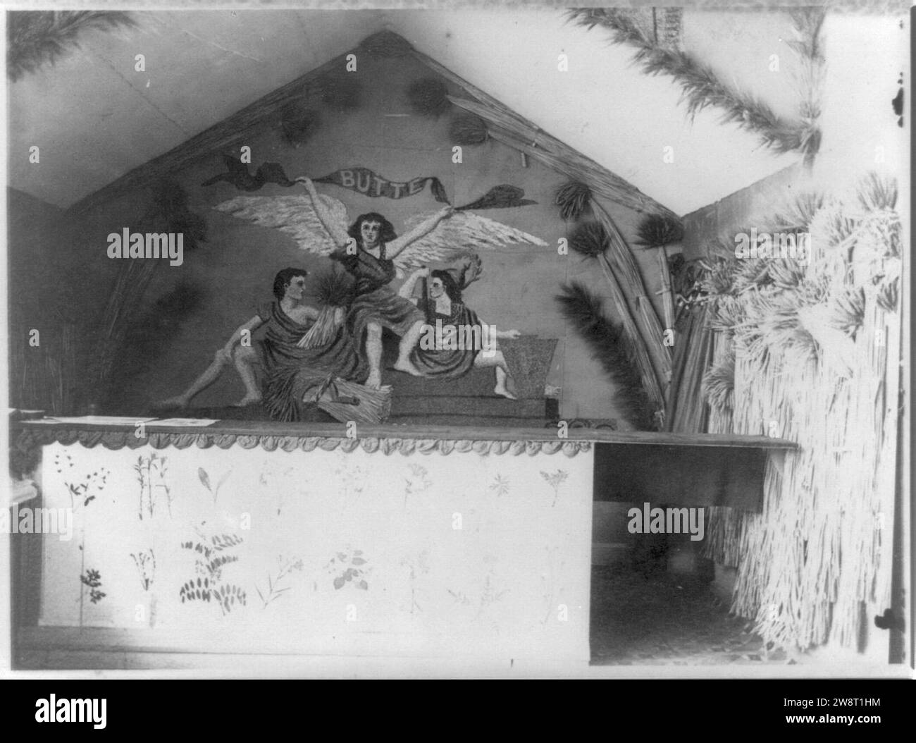 World's Columbian Exhibition, Chicago, 1893 - interiors)- allegorical ...