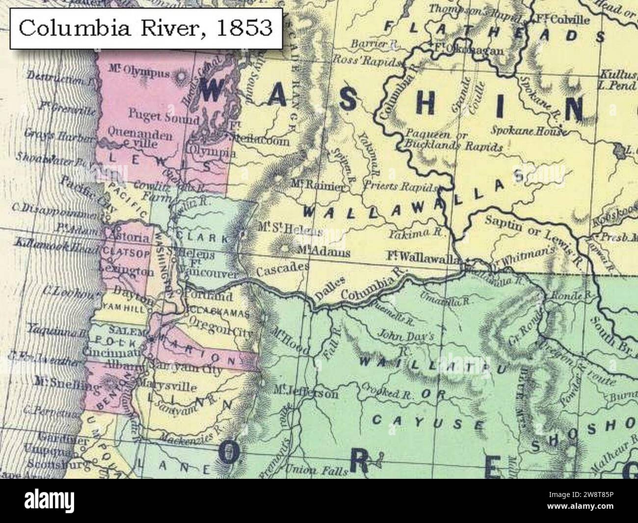 Oregon historical archives hi-res stock photography and images - Alamy