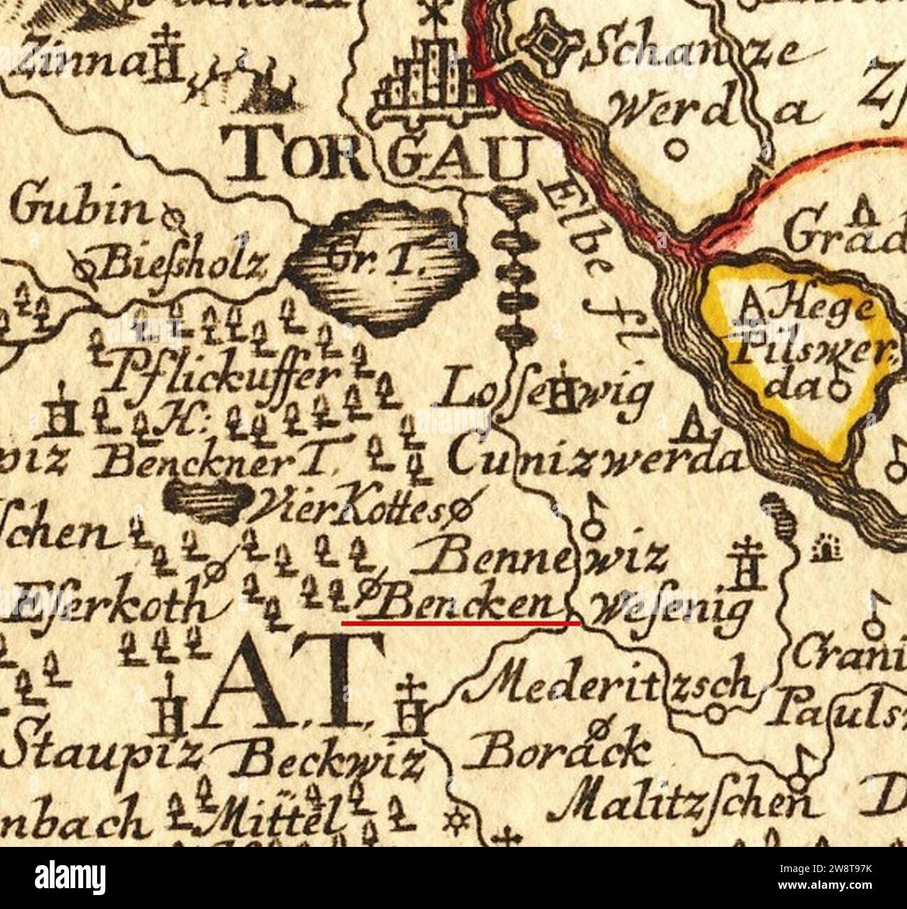 Wueste Mark Benken (1 Stock Photo Alamy