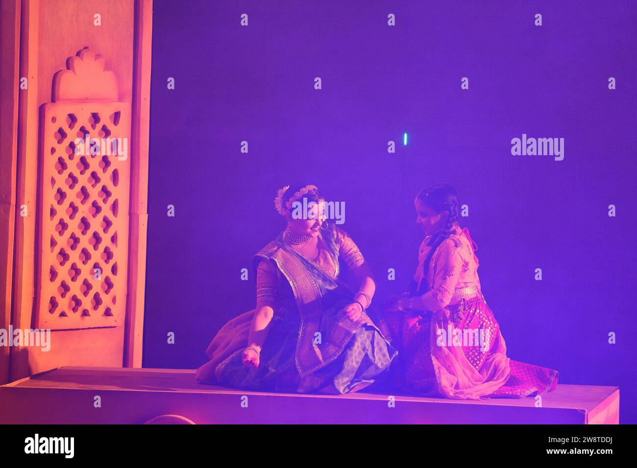 Udaipur, India. 21st Dec, 2023. Shilpgram Utsav 2023 Udaipur