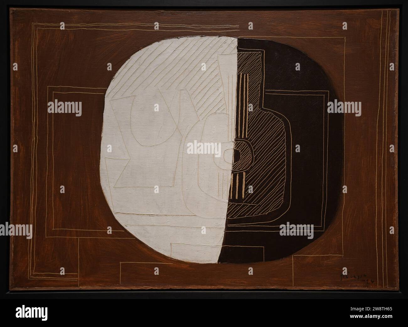 Guitar and fruit bowl, 1924 Pablo Picasso Museum in Barcelona, Spain