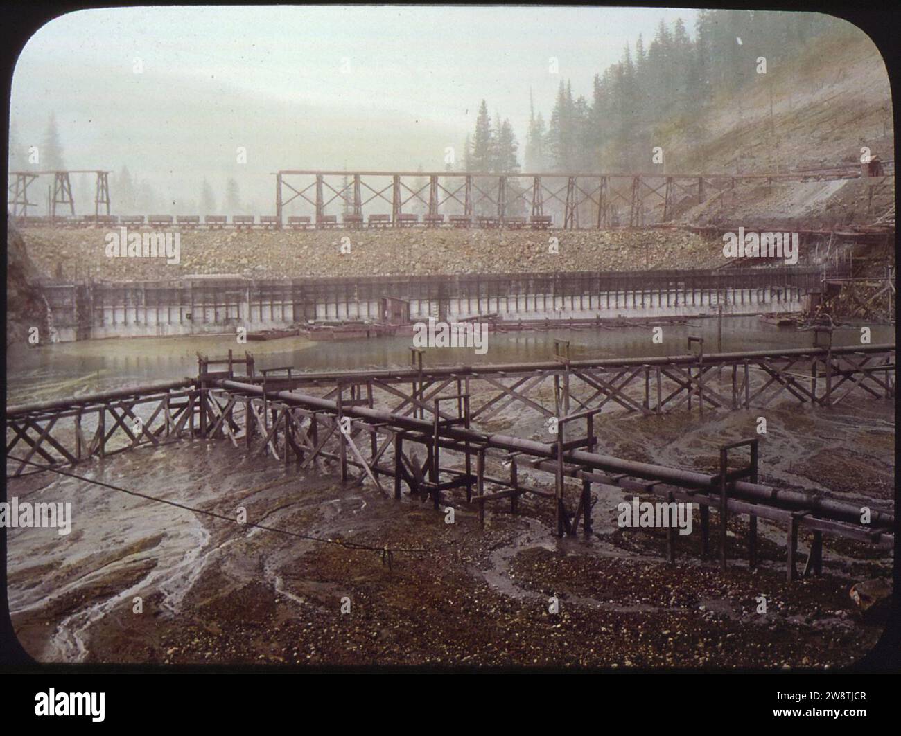 YakimaTieton Project Section of Tieton Dam Core wall from upstream