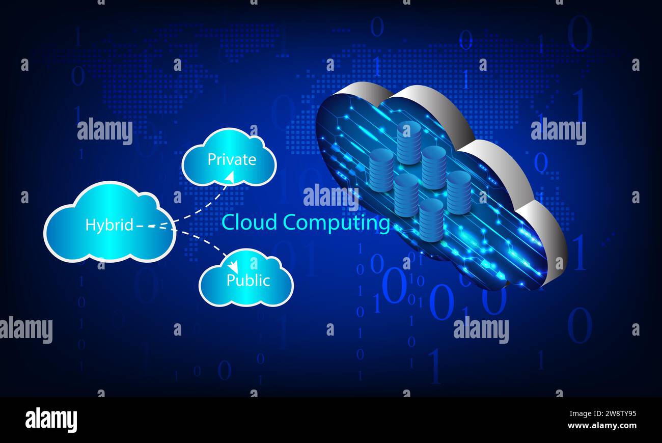 graphics vector Cloud computing concept data transfer cloud symbol for ...