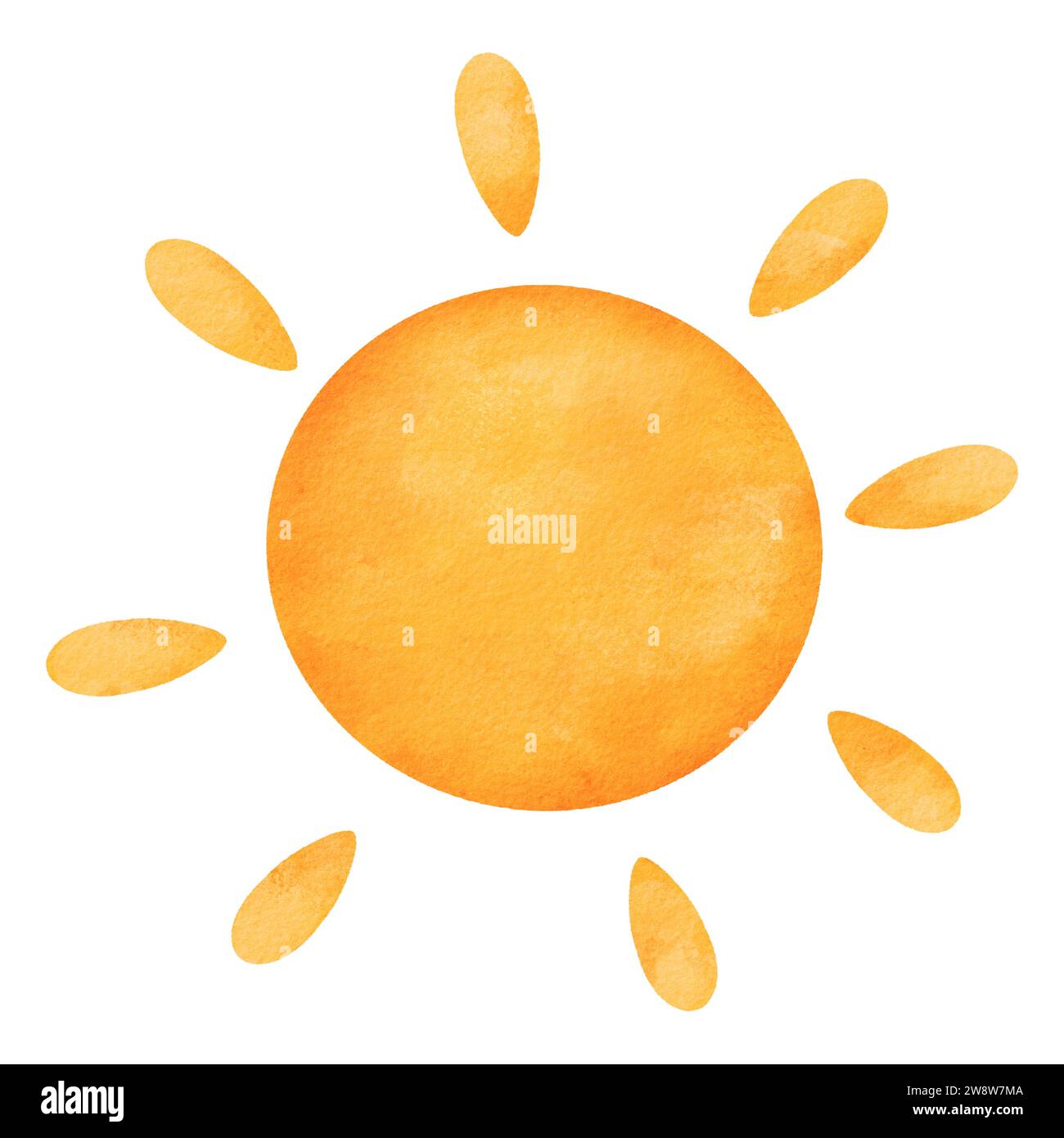 sun with rays. for children's books, greeting cards, and vibrant ...
