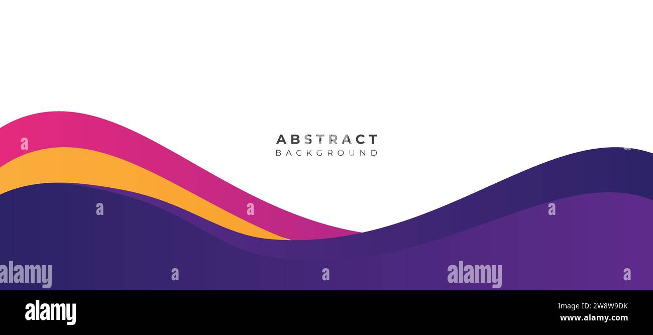 abstract wavy colorful background vector illustration Stock Vector ...