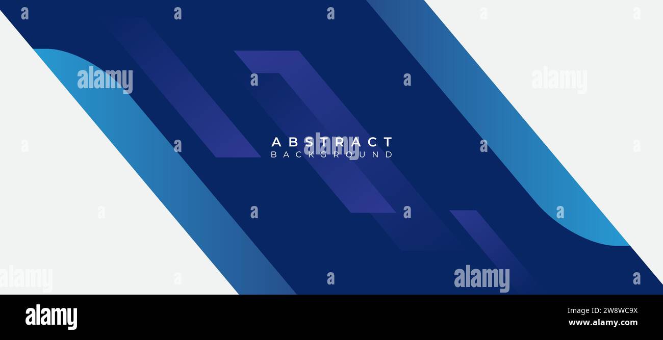 modern geometric blue background vector. background vector illustration. modern blue background Stock Vector