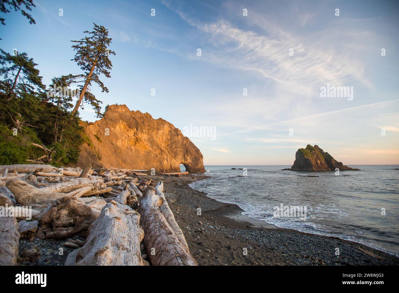 Olympic National Park Hole in the Wall Unique Landform
