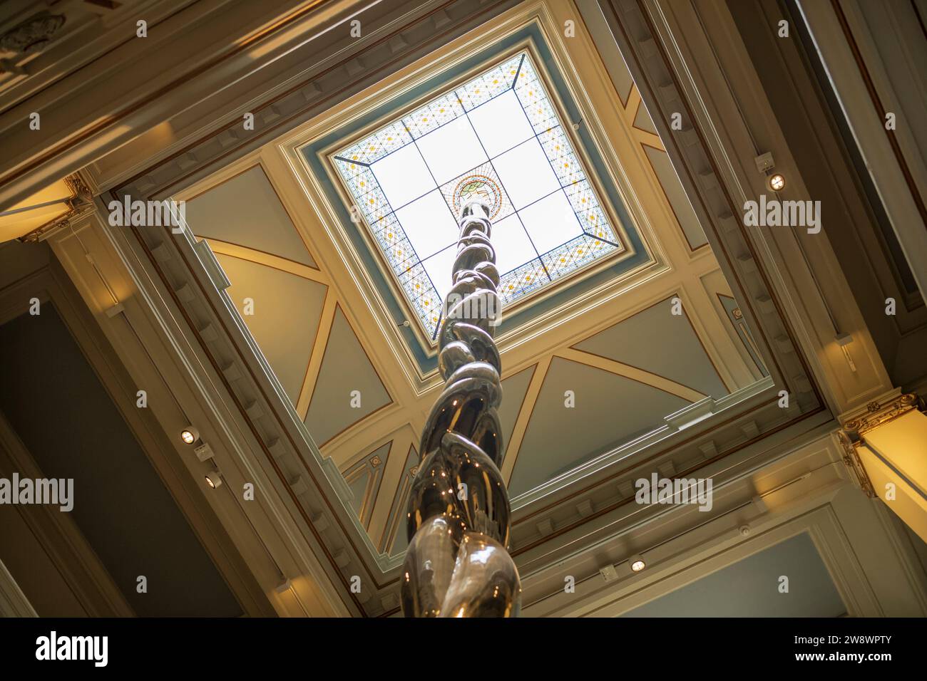 Bergen, Norway, June 29, 2023: Art installations or sculptures on display at the KODE Art Museums of Bergen, one of Scandinavia's largest museums for Stock Photo