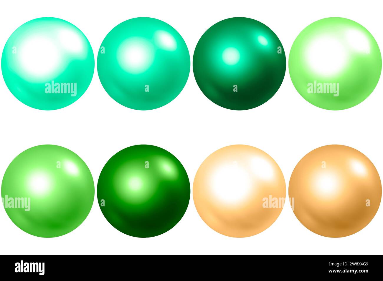 Infuse your designs with festive charm using Color Christmas Ornament Clipart. Vibrant and 